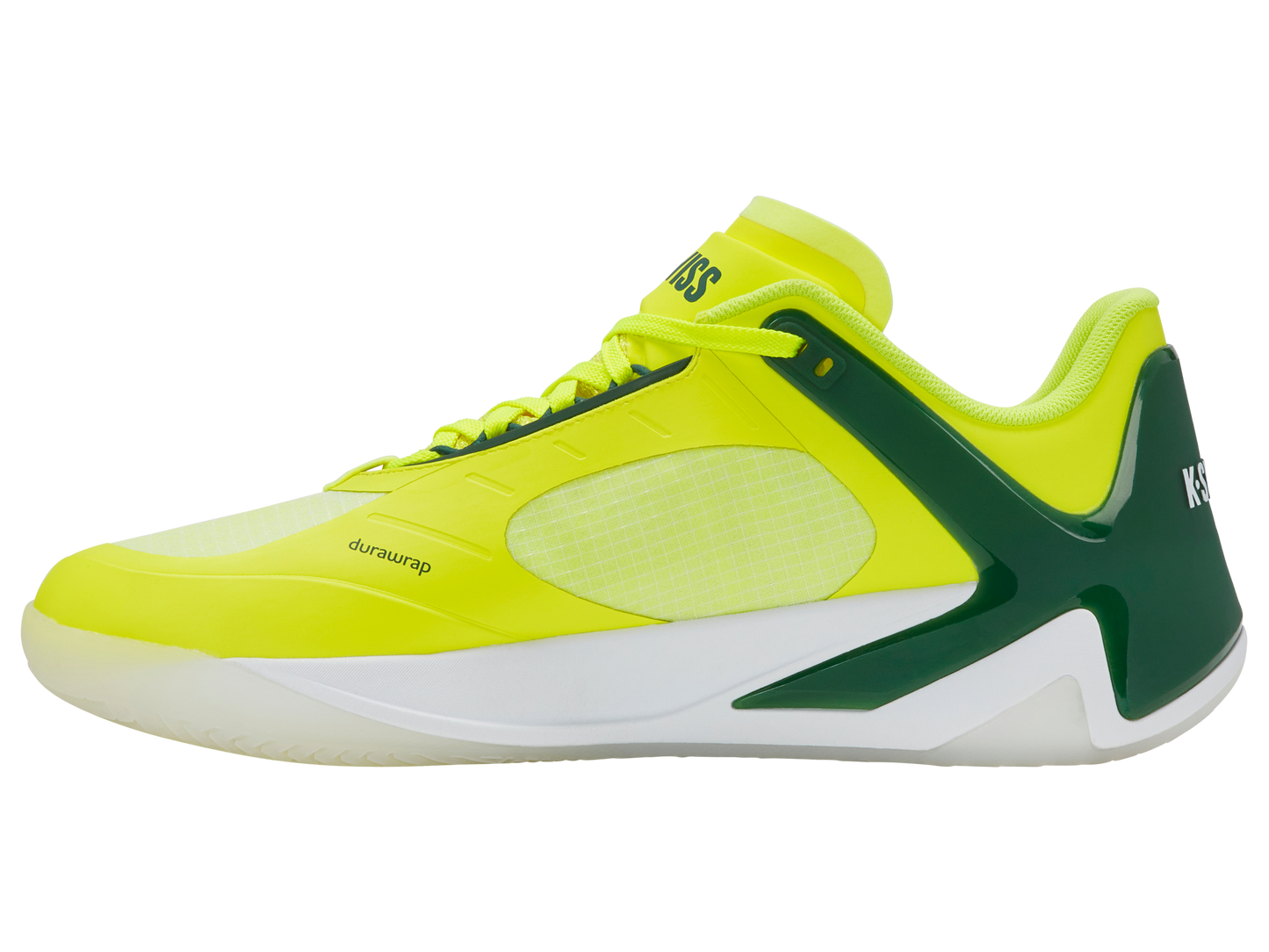 K-Swiss Men's Shoes K-Frame Pickleball | Neon Lime/Eden/White