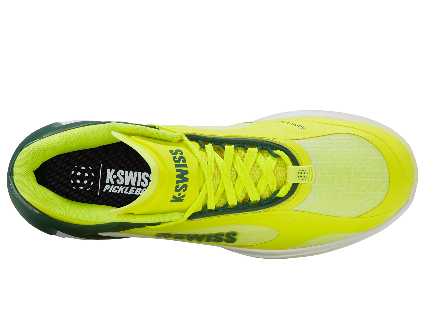K-Swiss Men's Shoes K-Frame Pickleball | Neon Lime/Eden/White