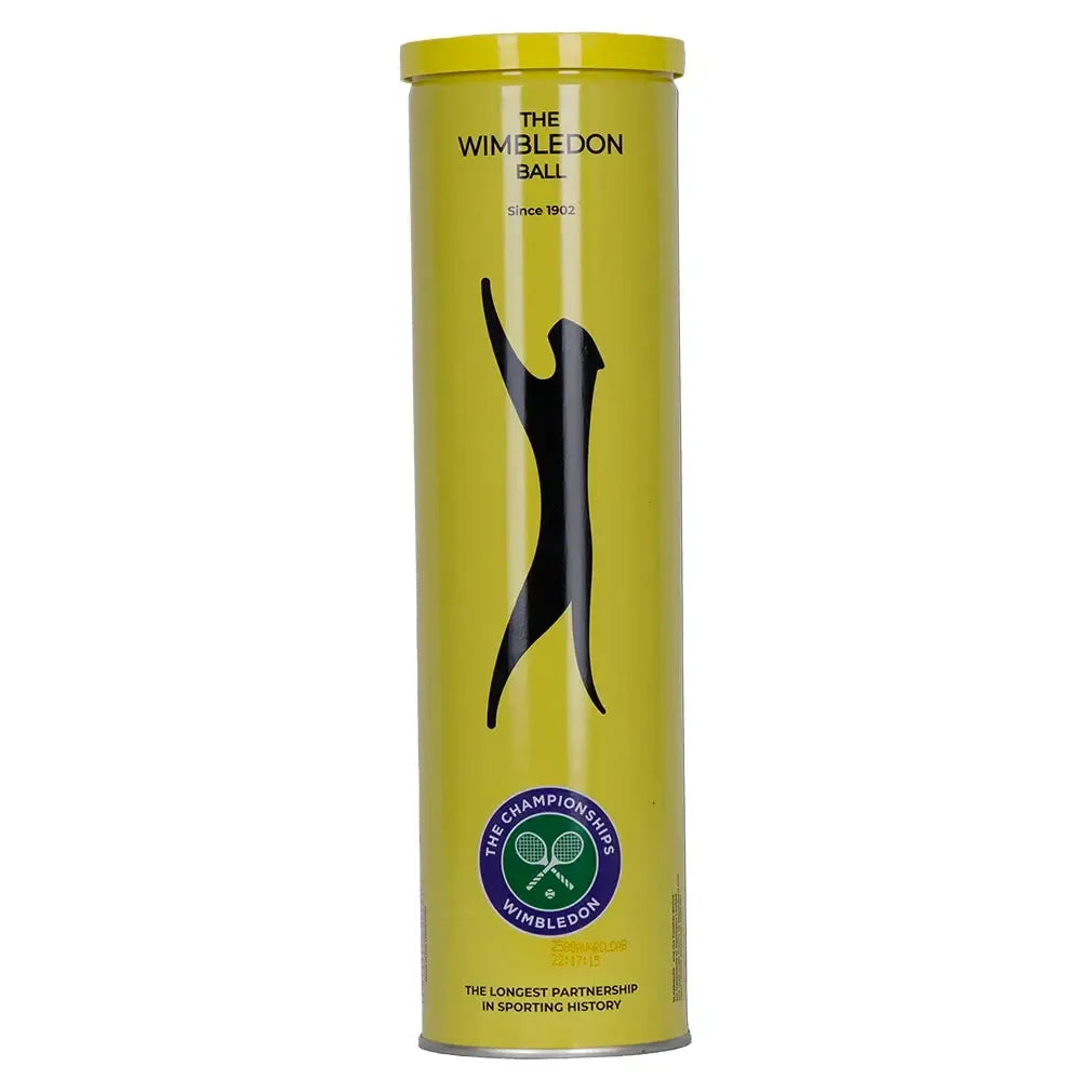 Slazenger Wimbledon 4 Tennis Ball 18 Can Case