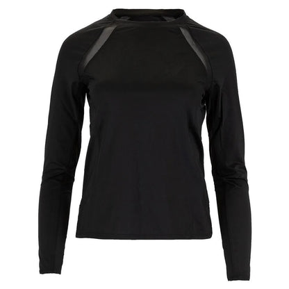 Women's Alda Long Sleeve Tennis Top-Apparel-Tail-100197-9002_ONYX-L-Tennis Express