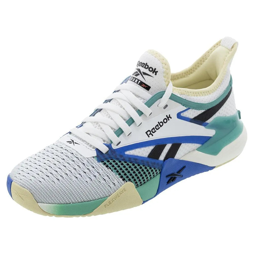 Women's Nano Court Shoes Footwear White and Weathered White-Footwear-Reebok-100204811-F2401-X-Tennis Express