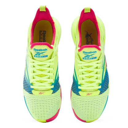 Unisex Nano Court Shoes Digital Lime and Aqua