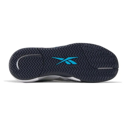 Women's Nano Court Training Shoes White and Vector Navy