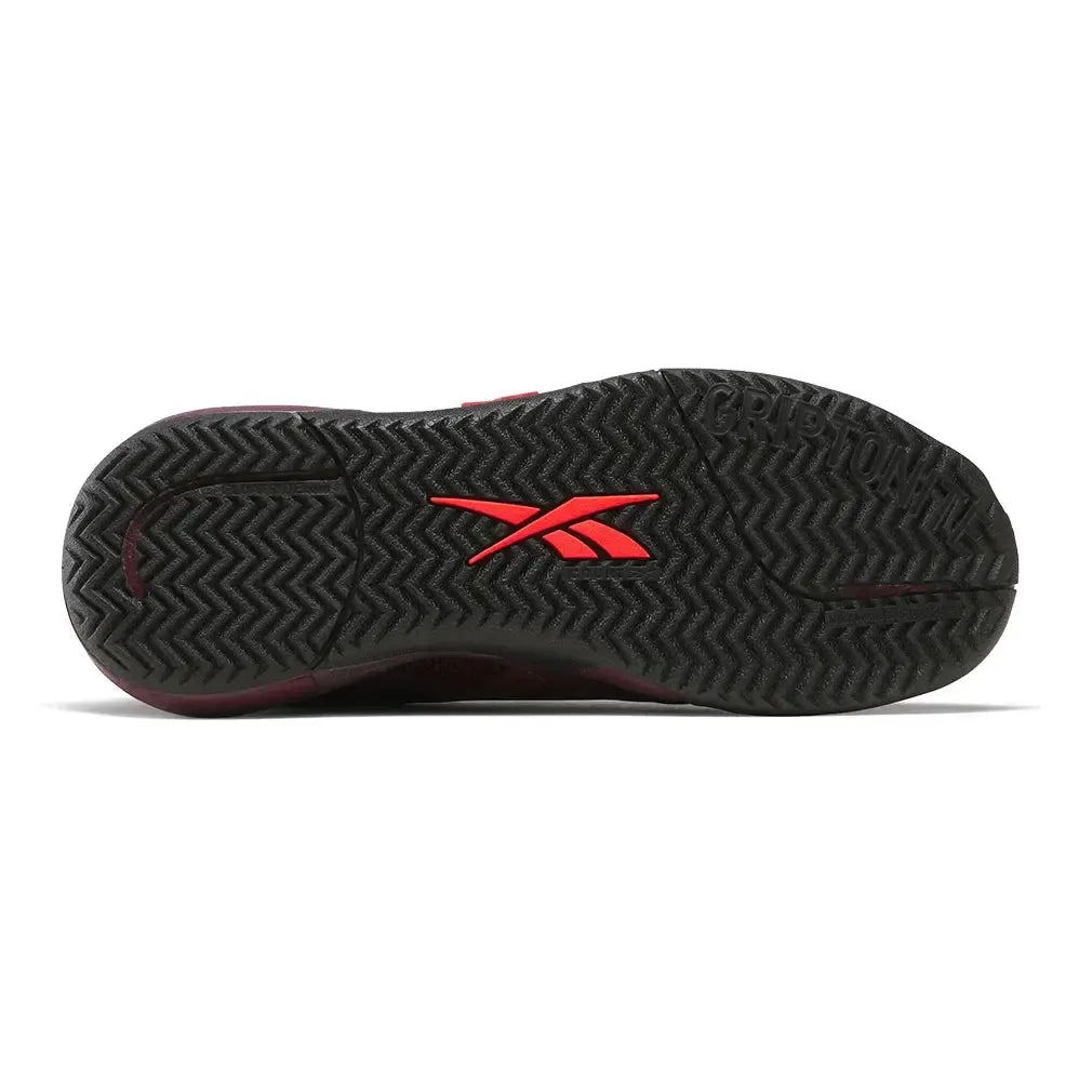 Women's Nano Court Training Shoes Black Cherry and Black