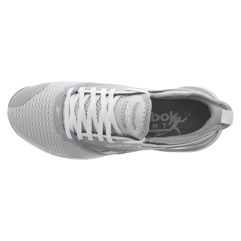 Unisex Nano Court Training Shoes Grey and White