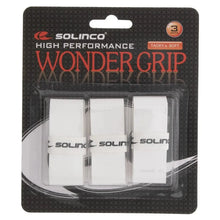 Wonder Tacky Tennis Over Grip White 3 Pack-Accessories-Solinco-100901-DEFAULT-L-Tennis Express
