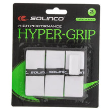 Hyper Extra Tacky Tennis Over Grip White 3 Pack-Accessories-Solinco-100907-DEFAULT-L-Tennis Express