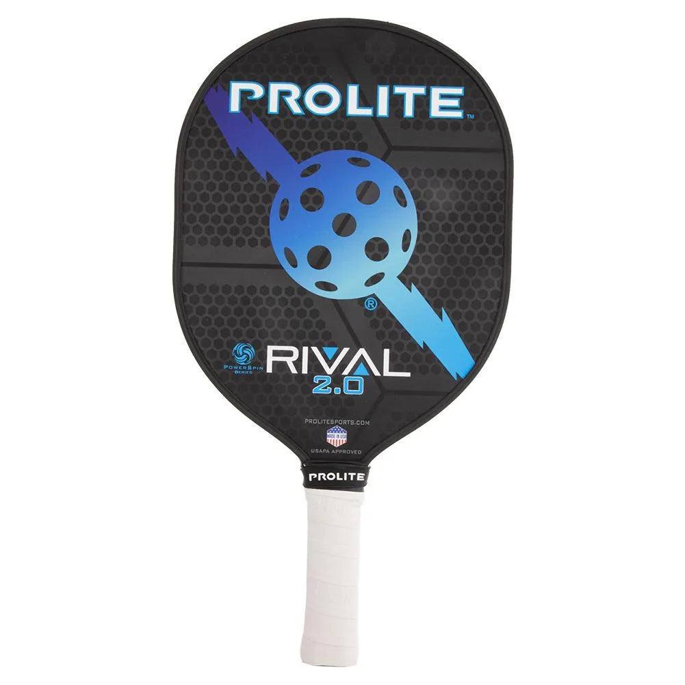 Rival PowerSpin 2.0 Pickleball Paddle-Racquets-Prolite-101128-BLUE-L-Tennis Express