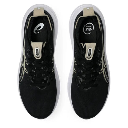 Men's Gel-Nimbus 28 Running Shoes Black and Feather Grey
