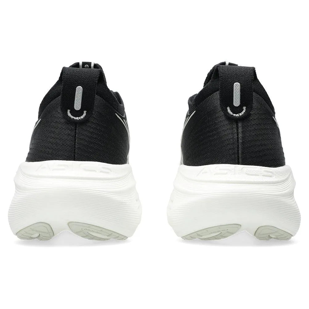 Women's GEL-Nimbus 27 Running Shoes Black and Lake Grey