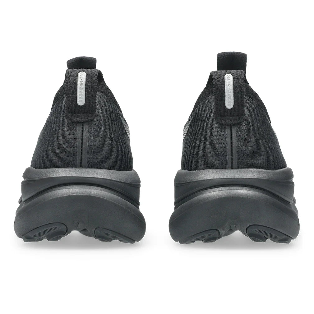 Women's Gel-Nimbus 28 Running Shoes Black and Graphite Grey
