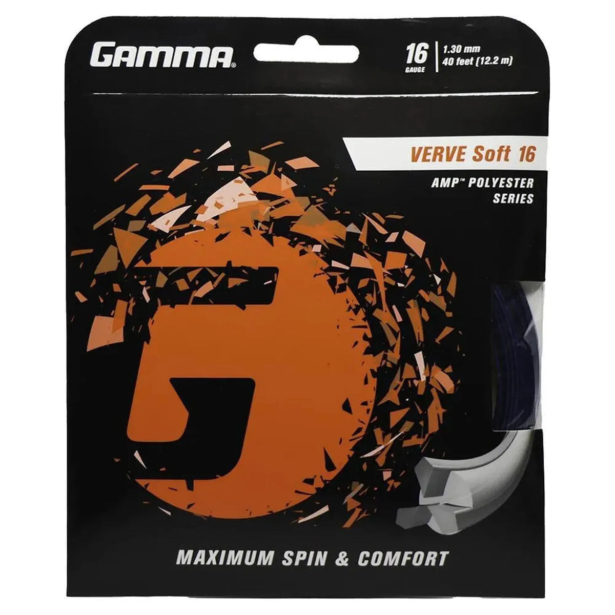 Verve Soft Tennis String-Strings-Gamma-101480-BLUEBK-L-Tennis Express