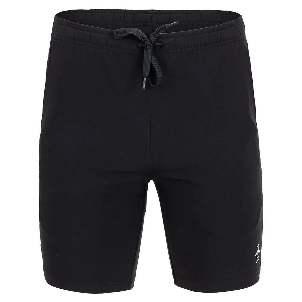 Men's Solid Performance 8 Inch Tennis Short Caviar-Apparel-Penguin-101557-DEFAULT-L-Tennis Express