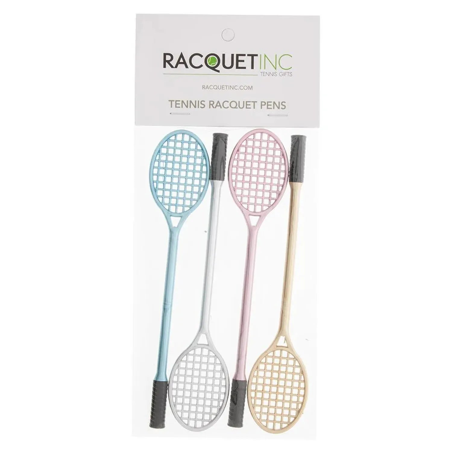Pink - Tennis Racquet Pens 4 Pack-Racquets-Racquet Inc-101677-DEFAULT-L-1-[Sku]-Tennis Express