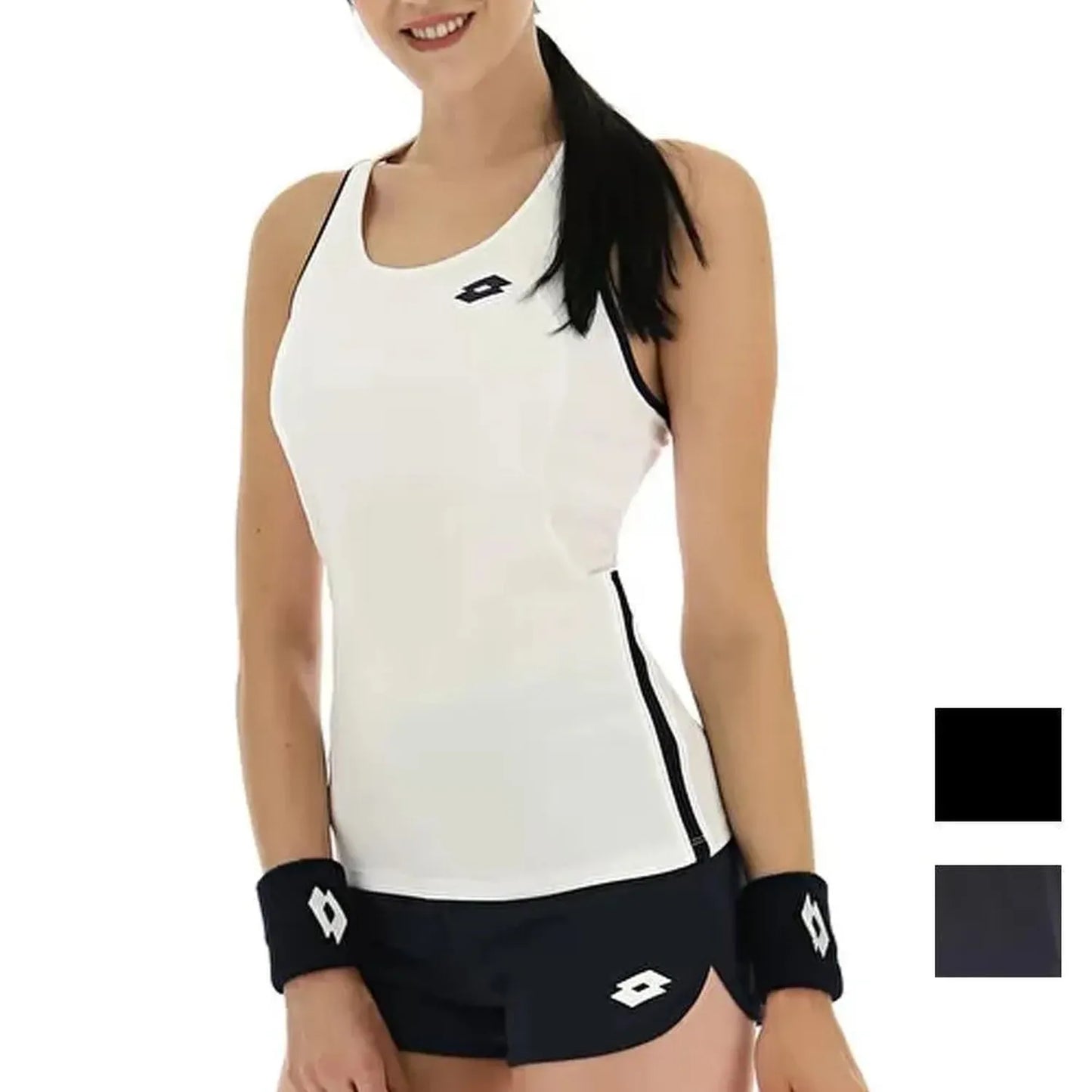 Women's Squadra II Tennis Tank-Apparel-Lotto-101892-DEFAULT-L-Tennis Express