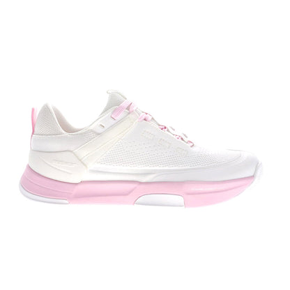 PB5 Women's Pickleball Shoes Court2 | White-Powder Pink