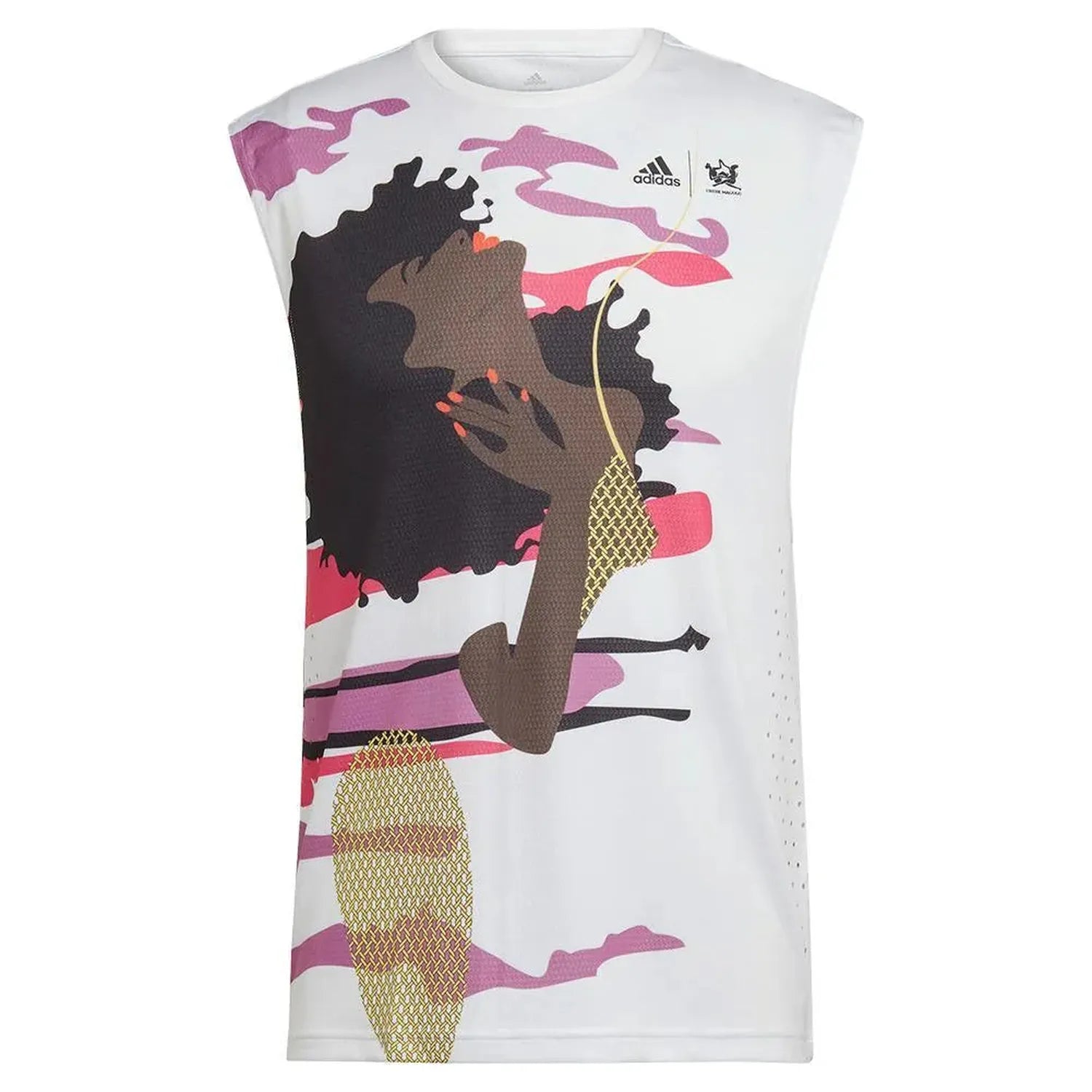 Unisex New York UNITEFIT Sleeveless Tennis Top White-Apparel-Adidas-102329-DEFAULT-L-Tennis Express