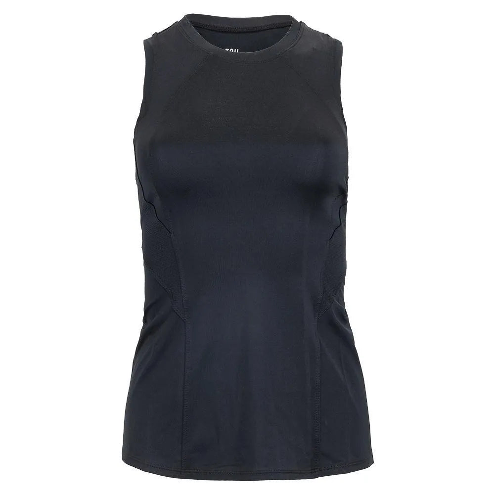 Women's Sarita Racerback Tennis Tank-Apparel-Tail-102545-9003_ONYX-L-Tennis Express