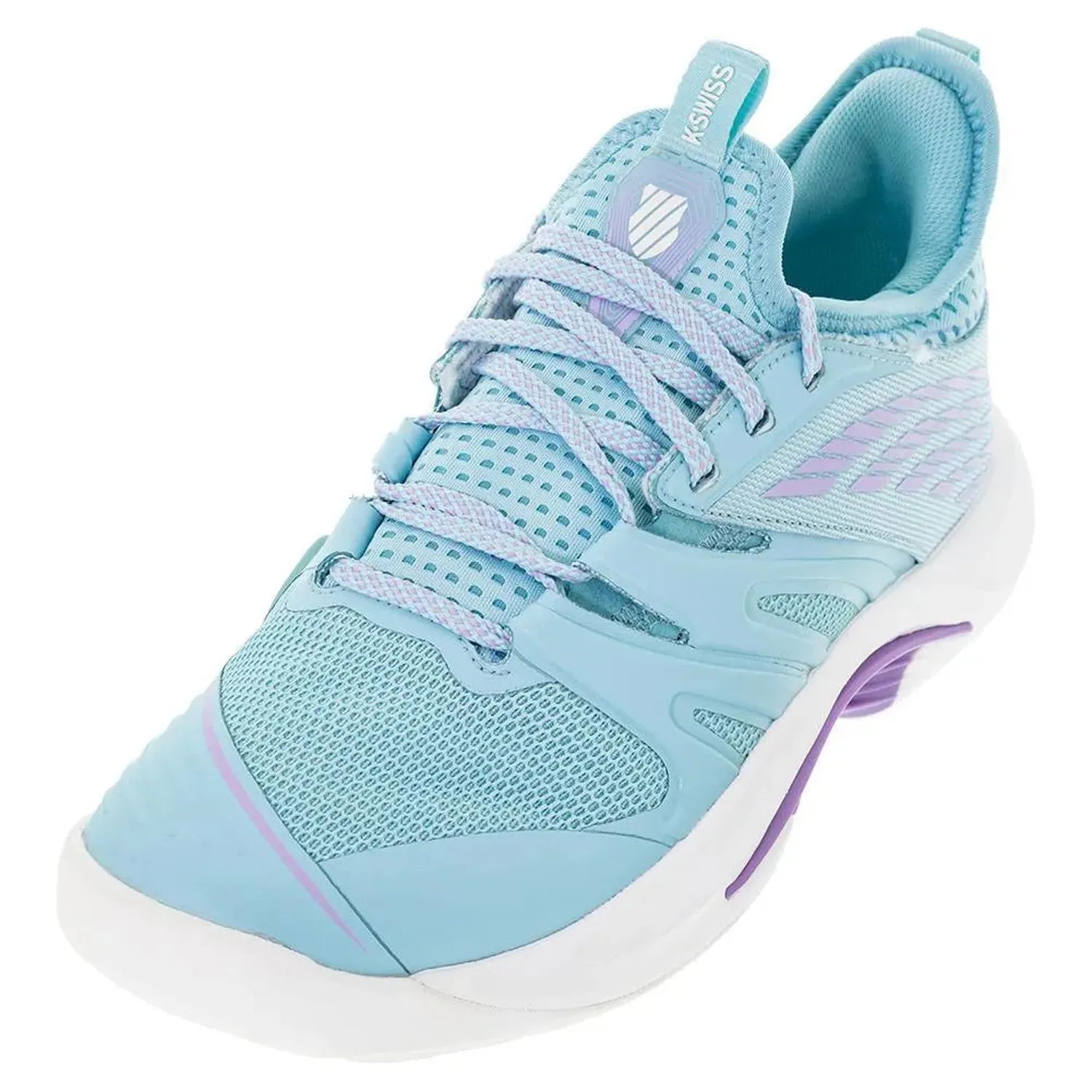 Women's SpeedTrac Tennis Shoes Angel Blue and Brilliant White-Footwear-K-Swiss-102680-DEFAULT-L-1-[Sku]-Tennis Express