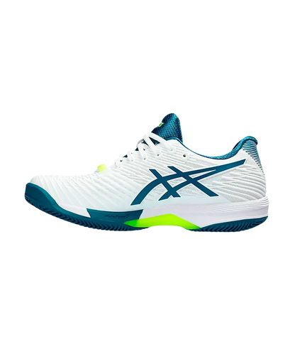 Padel Shoes Asics Solution Speed FF Clay White/Restful Teal