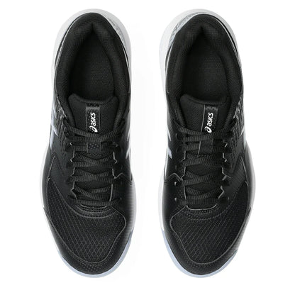 Men's GEL-Dedicate 8 Tennis Shoes Black and Grey Blue
