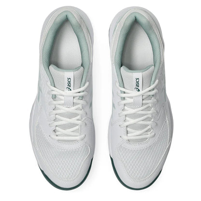 Men's GEL-Dedicate 8 Tennis Shoes White and Cold Moss