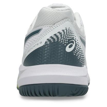 Men's GEL-Dedicate 8 Tennis Shoes White and Ironclad
