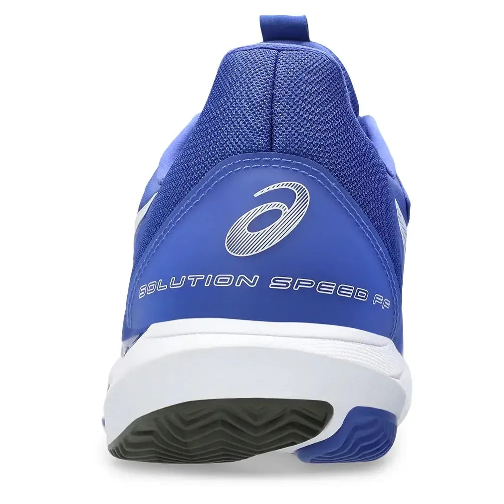 Men's Solution Speed FF 3 Clay Tennis Shoes Dark Cobalt and White