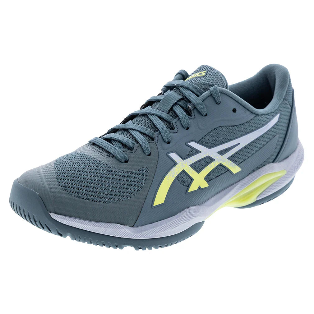 Men's Solution Swift FF 2 Tennis Shoes Grey Blue and Pistachio-Footwear-Asics-6-GREY_BLUE/PISTACHIO, [current_file_name-Tennis Express