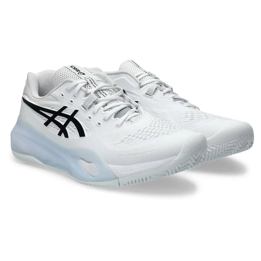 Men's GEL-Resolution X Clay Tennis Shoes White and Black
