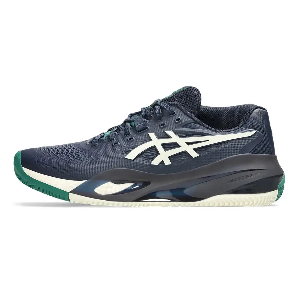 Men's GEL-Resolution X Clay Tennis Shoes Midnight and Cream