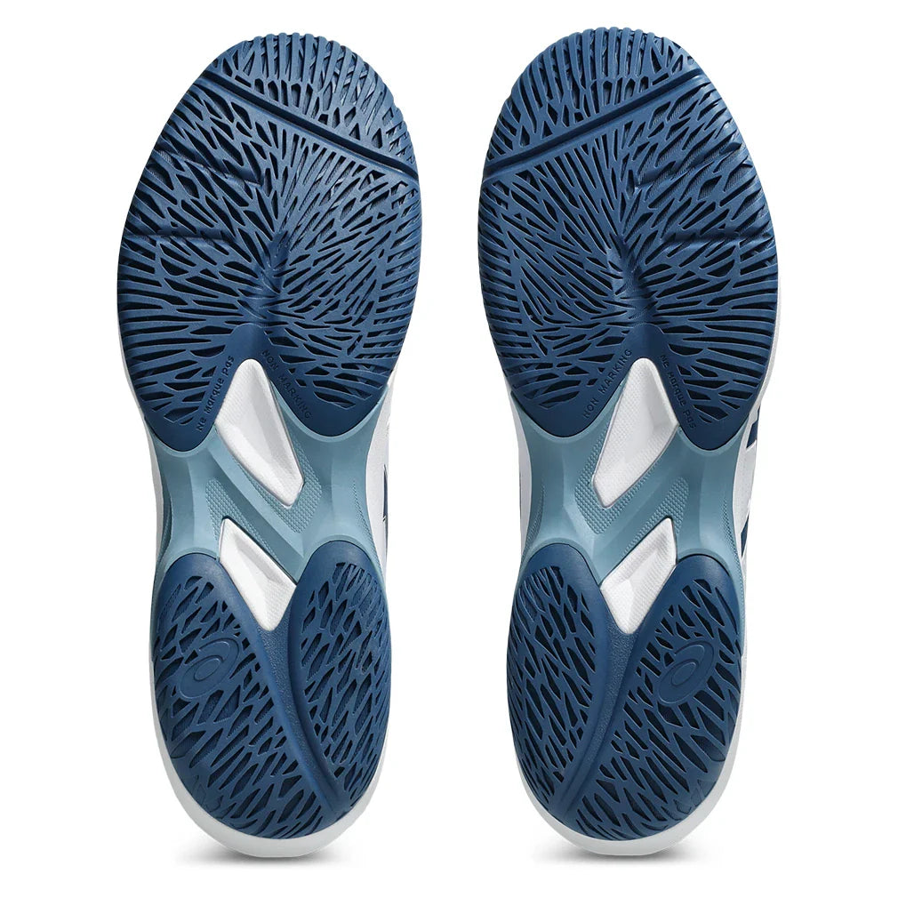 Men's Game FF Pickleball Shoes White and Twilight Blue