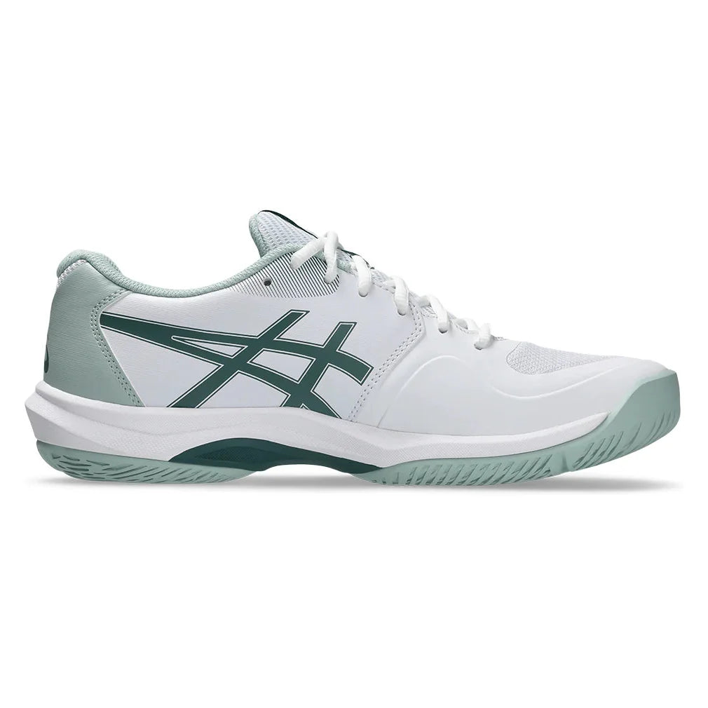 Men's Game FF Tennis Shoes White and Dark Neptune