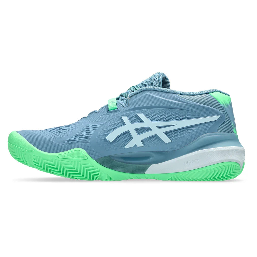 Men's GEL-Resolution X Padel Shoes Saba Blue and Cool Grey