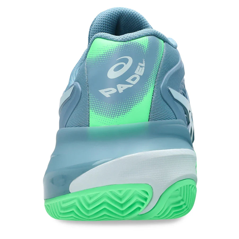 Men's GEL-Resolution X Padel Shoes Saba Blue and Cool Grey