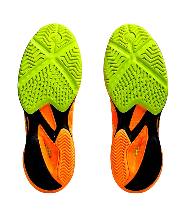Padel Shoes Asics Solution Speed FF 3 Padel Satadium Orange/Safety Yellow