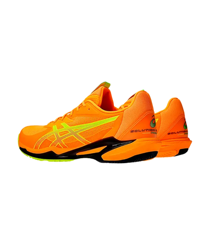 Padel Shoes Asics Solution Speed FF 3 Padel Satadium Orange/Safety Yellow