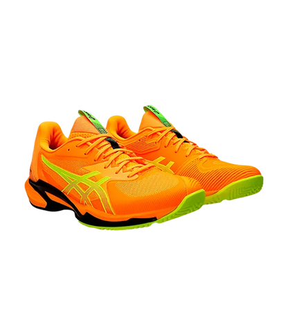 Padel Shoes Asics Solution Speed FF 3 Padel Satadium Orange/Safety Yellow