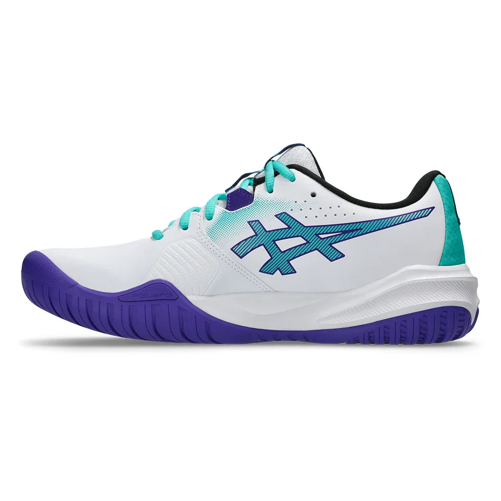 Men's GEL-Challenger 15 Tennis Shoes White and Sea Glass