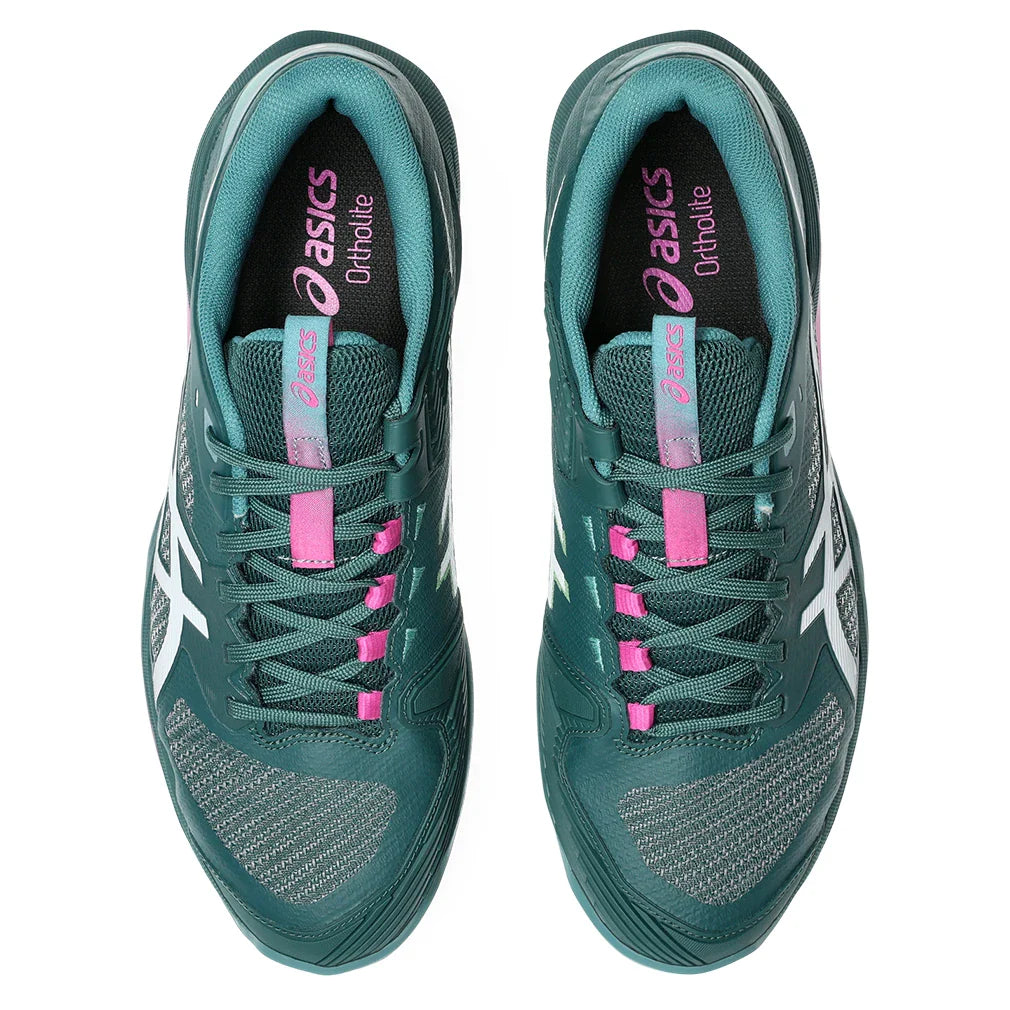 Men's Solution Speed FF 4 Tennis Shoes Dark Neptune and White