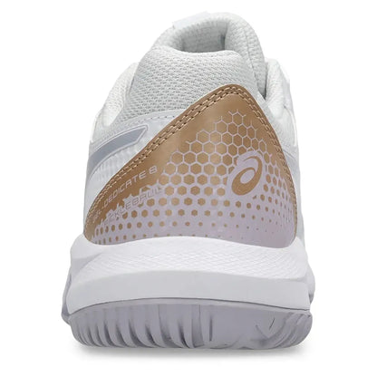 Women's GEL-Dedicate 8 Pickleball Shoes White and Dusk Violet