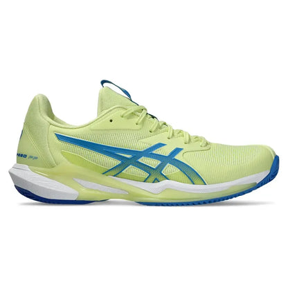 Women's Solution Speed FF 3 Clay Tennis Shoes Huddle Yellow and Blue Coast