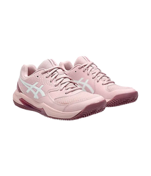 Padel Shoes Asics Gel-Dedicate 8 Clay Mujer Watershed Rose/White