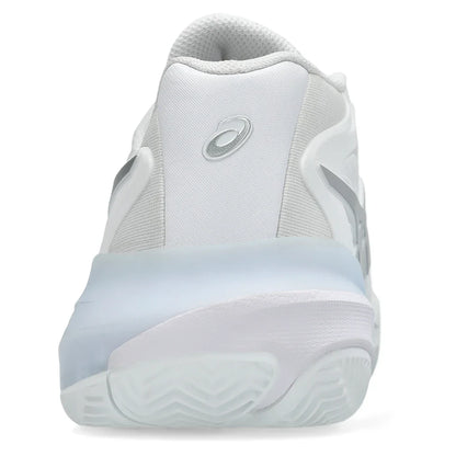 Women's GEL-Resolution X Clay Tennis Shoes White and Pure Silver