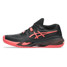 Women's GEL-Resolution X Tennis Shoes Black and Sienna