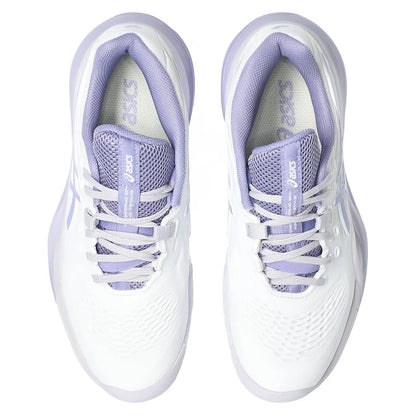 Women's GEL-Resolution X Tennis Shoes White and Bluebell