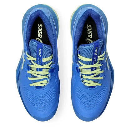 Women's GEL-Resolution X Tennis Shoes Blue Coast and Huddle Yellow