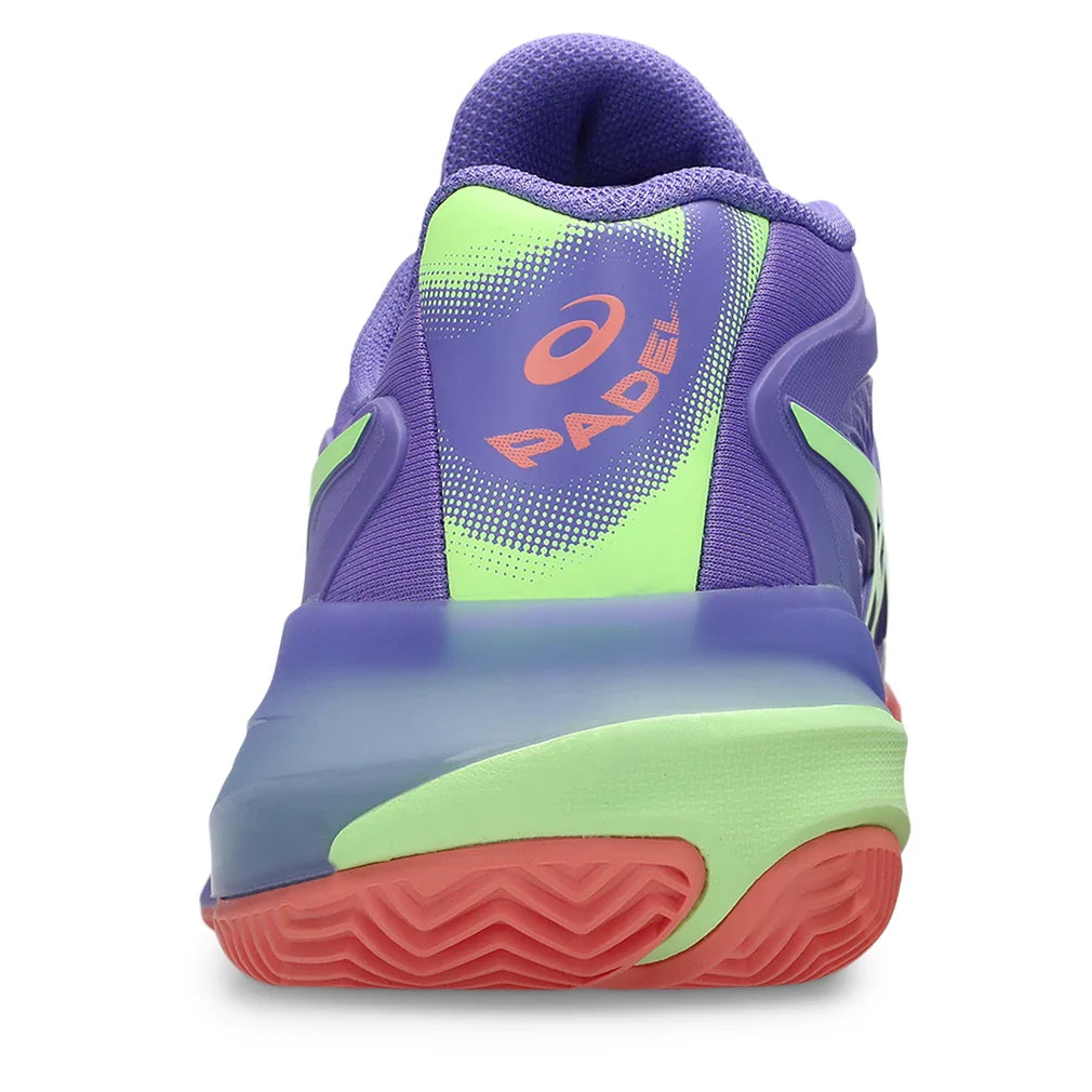 Women's GEL-Resolution X Padel Shoes Amethyst and Illuminate Green