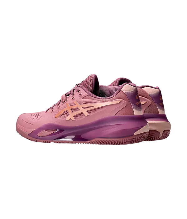 Padel Shoes Asics Gel-Resolution X Padel Mujer Purple Oxide/Rose Gold 2025