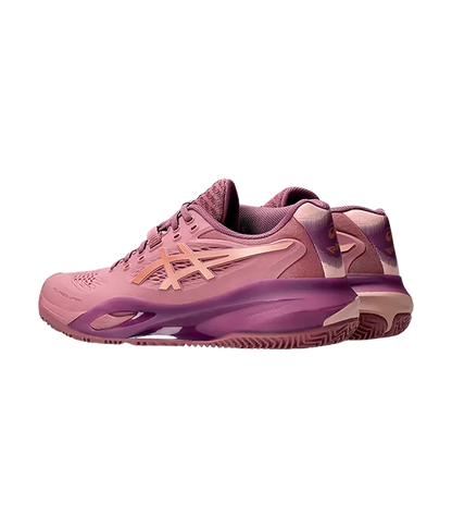 Padel Shoes Asics Gel-Resolution X Padel Mujer Purple Oxide/Rose Gold 2025